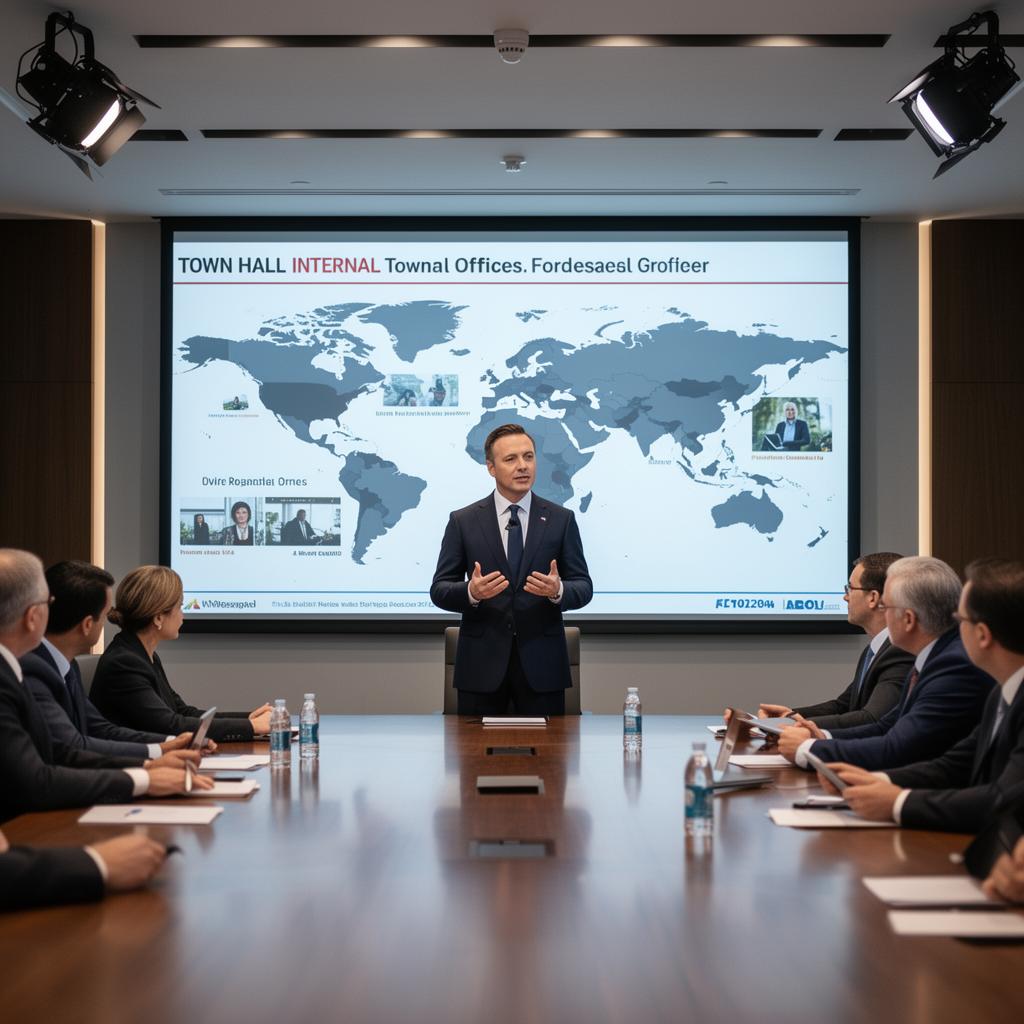 Corporate Communications AI video production