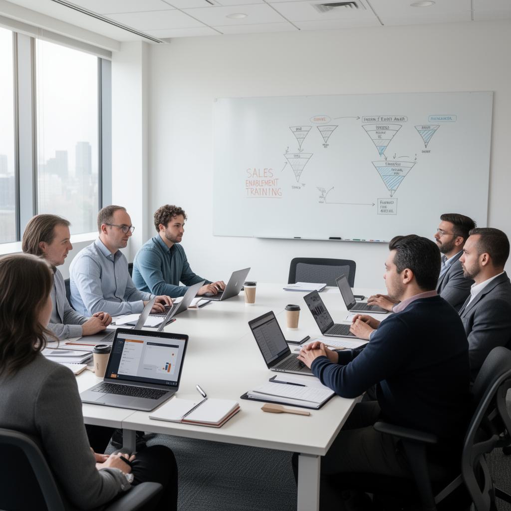 Sales Enablement AI video production